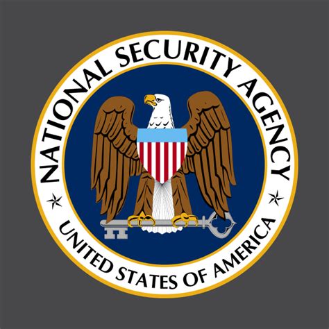 National Security Agency Logo - National Security Agency Logo - T-Shirt | TeePublic