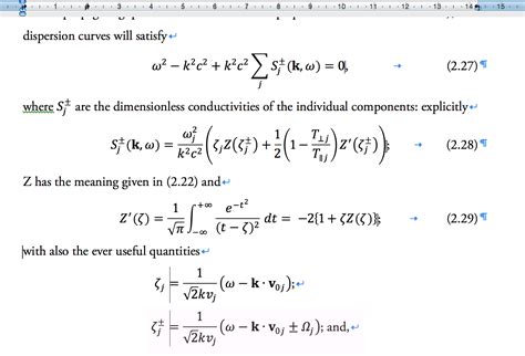 Dissertation equation numbering