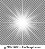 900+ Royalty Free Star Light Sparkling On Transparent Background Vectors - GoGraph