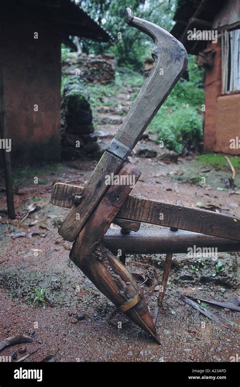 Traditional wooden plough hi-res stock photography and images - Alamy