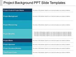 Project Background Ppt Slide Templates | Templates PowerPoint Slides ...