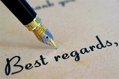 Best Best Regards Signature Stock Photos, Pictures & Royalty-Free Images - iStock