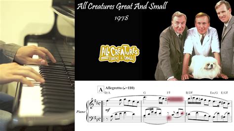 All Creatures Great And Small Theme Piano - Theme Image