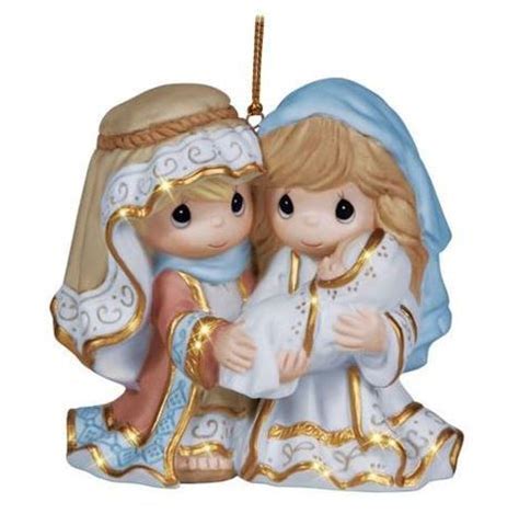 Precious Moment Unto Us A Child Is Born Christmas Ornaments - Hooked on Ornaments | Nativity ...