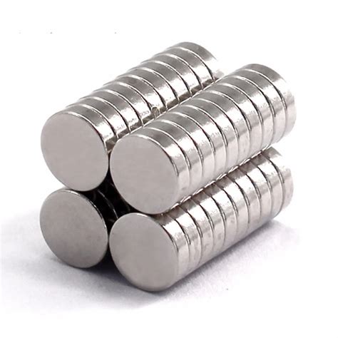 10pcs/50pcs Super Strong Rare Earth Magnet Small Round Disc Cylinder ...