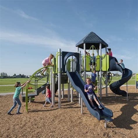 Spielplatzgerät / pulverbeschichteter Stahl - PlayBooster - Design 7231 - LANDSCAPE STRUCTURES ...