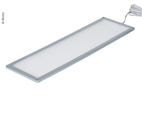 LED ceiling light 12V/9W, frame silver, 100x300mm | LED Lamps 12V | Electrics, Batteries for ...
