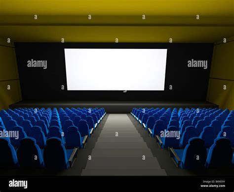 Movie Theater Seats Stock Photo - Alamy