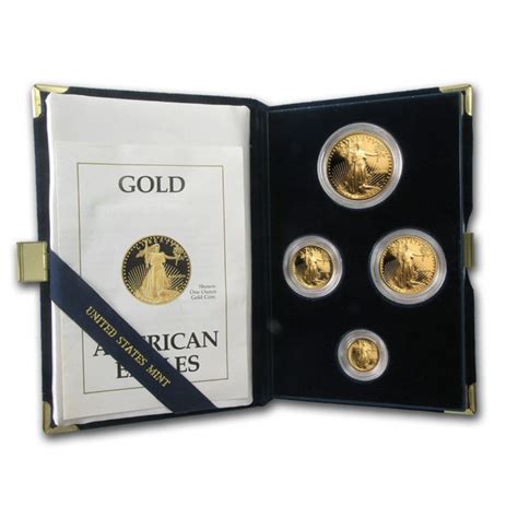 American Gold Eagle Proof Set (Includes Original Mint Box and COA)