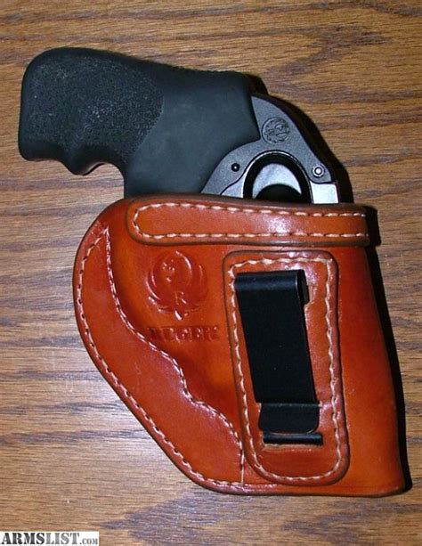 ARMSLIST - For Trade: RUGER LCR 38+P WITH RUGER LEATHER HOLSTER