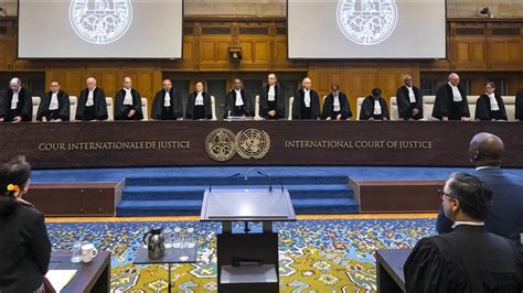 THE HAGUE – The International Court of Justice (ICJ) delivers its ...