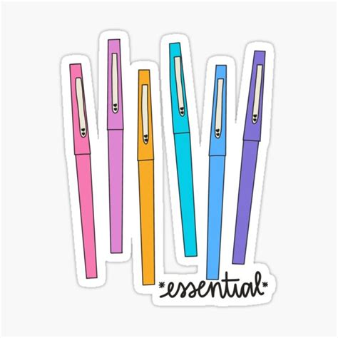 Flair Pens Stickers | Redbubble