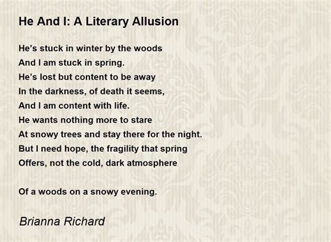 Literary Allusion