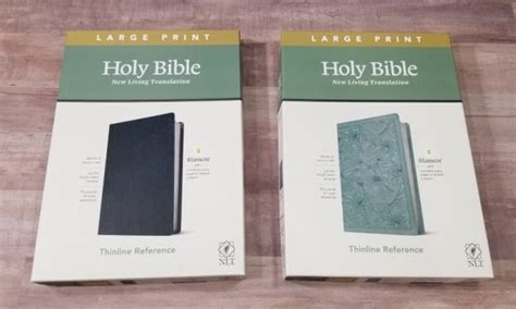 NLT Large Print Thinline Reference Bible Archives - Bible Buying Guide