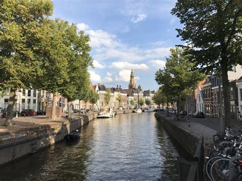 Canal Around The Old Town Of Groningen Editorial Stock Image - Image of ...