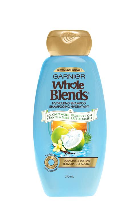 Garnier Whole Blends Coconut Water & Vanilla Milk Hydrating Shampoo, 370 mL | Walmart Canada