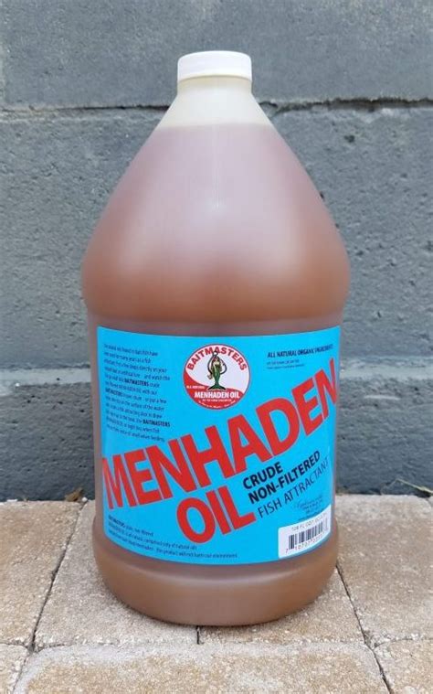 557 – Menhaden Oil – Gallon, BAITMASTERS – Aylesworth's Fish and Bait