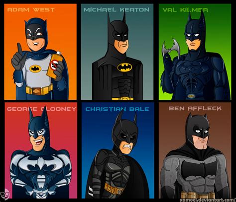 The Many Faces Of Batman by XAMOEL on DeviantArt