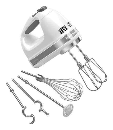 KitchenAid KHM926WH 8-Piece 9-Speed Hand Mixer & Accessory Pack White - Appliances - Small ...