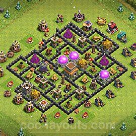 Town Hall 8 Trophy Base The Ball