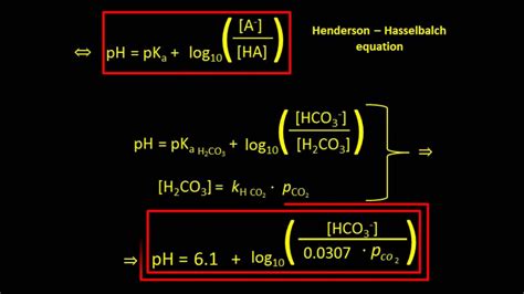 Henderson-Hasselbalch Equation (Medical lecture) - YouTube