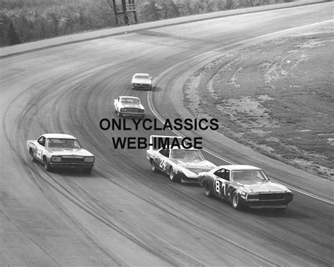 1971 USAC STOCK CAR AUTO RACING POCONO 500 NASCAR PHOTO PLYMOUTH ...