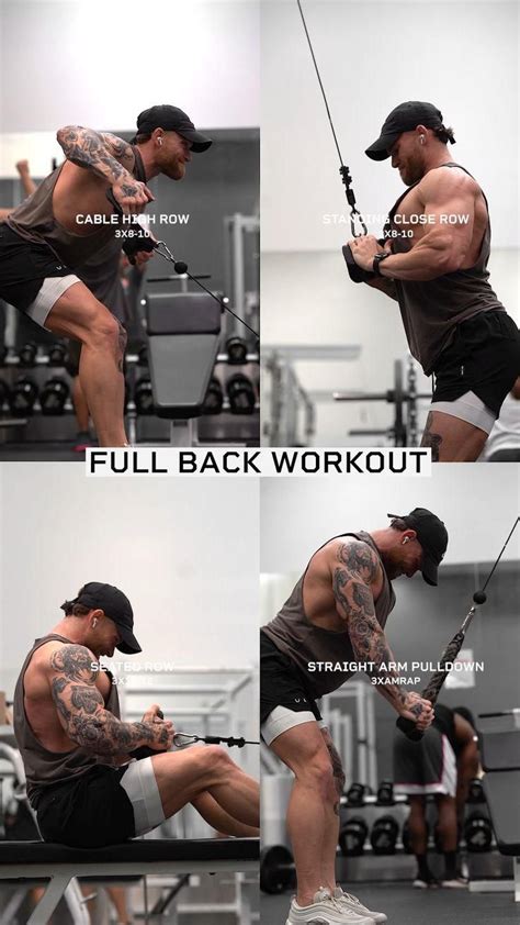 Effective Back Workout 🔥 [Video] | Back workout, Back workout bodybuilding, Workout videos