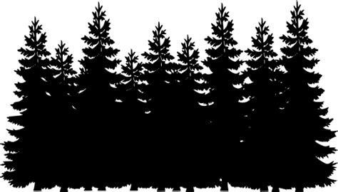 forest pines trees evergreen - Free SVG Image & Icon. | Pine tree silhouette, Forest silhouette ...