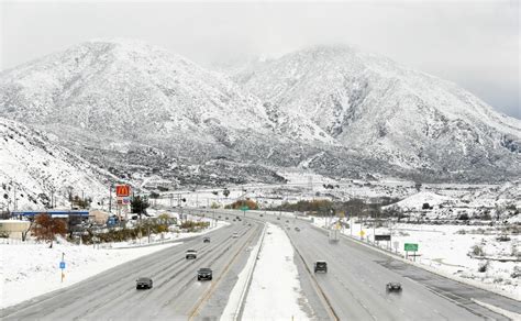 L.A. is pounded by rain, snow and a tornado in wild, winter storm - Los ...