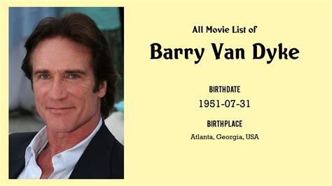 Barry Van Dyke Movies list Barry Van Dyke| Filmography of Barry Van ...