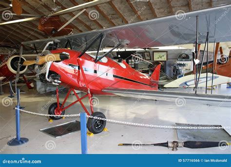 Vintage Biplane editorial photo. Image of biplane, canadian - 57716566