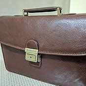 Amazon.com | Banuce Mens Leather Briefcase for Men with Lock Attache Case 14 Inch Laptop ...