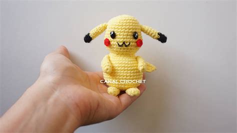 CANAL CROCHET: Pikachu amigurumi tutorial