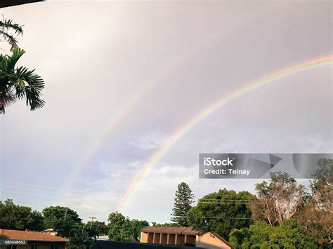 Pelangi Ganda Foto Stok - Unduh Gambar Sekarang - 2015, Alam, Arus - Air mengalir - iStock