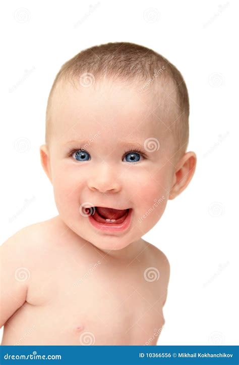 Happy Laughing Baby Royalty Free Stock Image - Image: 10366556