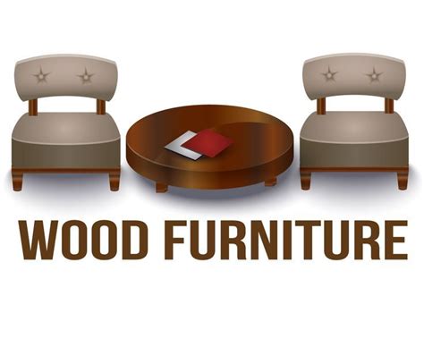 WOOD FURNITURE SHOP LOGO | Furniture, Wood furniture, Furniture logo