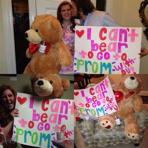 BEAR PROM PROPOSAL! | Prom | Pinterest | Proposals, Prom and Bears