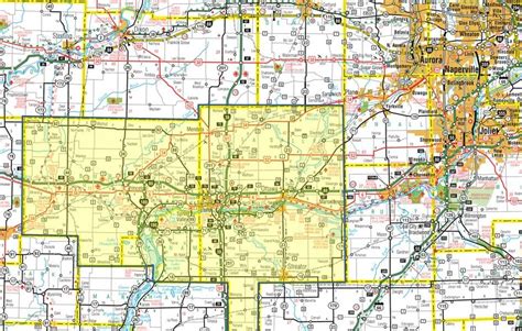 North Central Illinois Economic Development Corporation - Highway Map ...