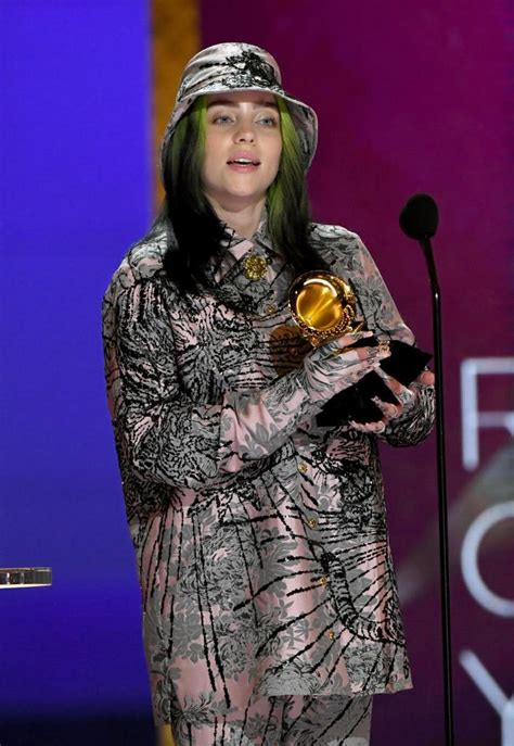 Billie Eilish Wins Record Of The Year For "everything i wanted" | 2021 GRAMMY Awards Show ...