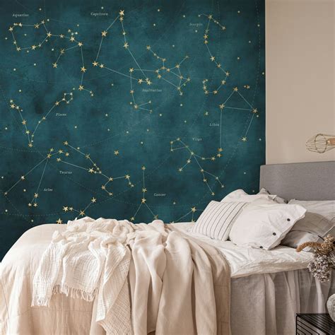 Zodiac Constellations Wallpaper | happywall.com