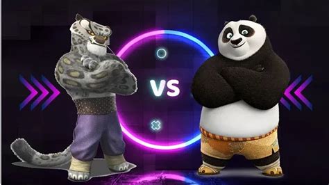 Crypto battles. 1 Season: Kung fu Panda. 1 Episode: Tai Lung vs Po.