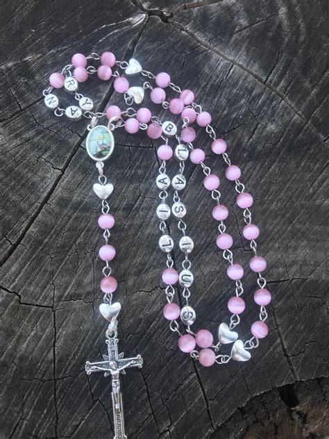 Baptism Catholic Rosary Baptism Rosary Baptism Gift | Etsy