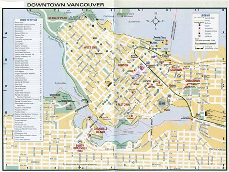 map of vancouver canada | Large Vancouver Maps for Free Download | High ...