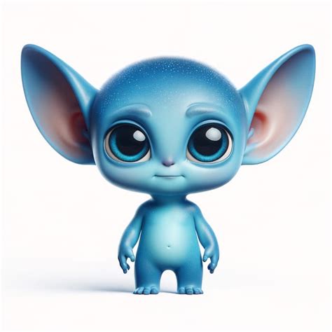 Stitch Character - Cute and Funny Alien | AI Art Generator | Easy-Peasy.AI