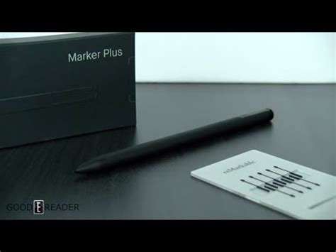 Remarkable 2 Marker Plus Pen with Eraser Review - YouTube