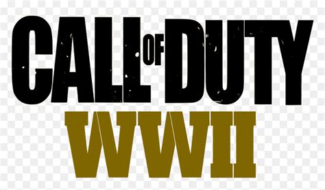 Call Of Duty Wwii Logo, HD Png Download - vhv