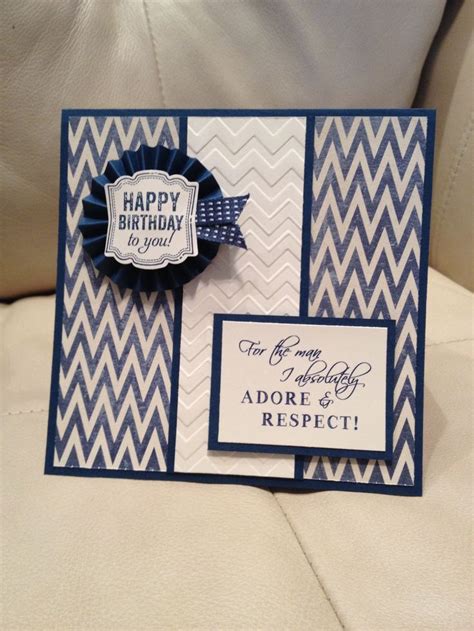 Stampin' Up! Handmade Birthday card for husband. Used Stampin' Up ...