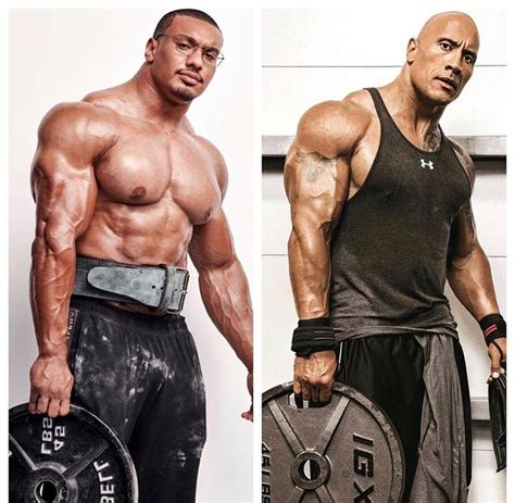 Larry Wheels vs The Rock : r/bodybuilding