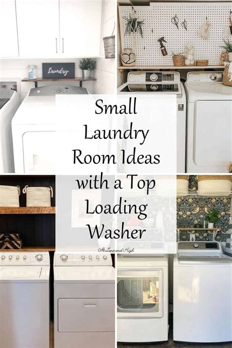 17 Small Laundry Room Ideas with a Top Loading Washer | Small laundry rooms, Small laundry room ...