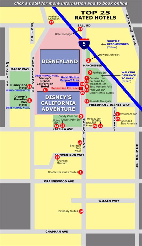 Good Neighbor Disneyland Map